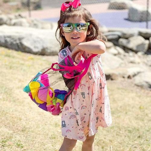 24 PCS Beach Sand Toy Set with Ice Cream Food Molds, Bucket, Mesh Bag - Toytexx 24 PCS Beach Sand Toy Set with Ice Cream Food Molds, Bucket, Mesh Bag - Toytexx